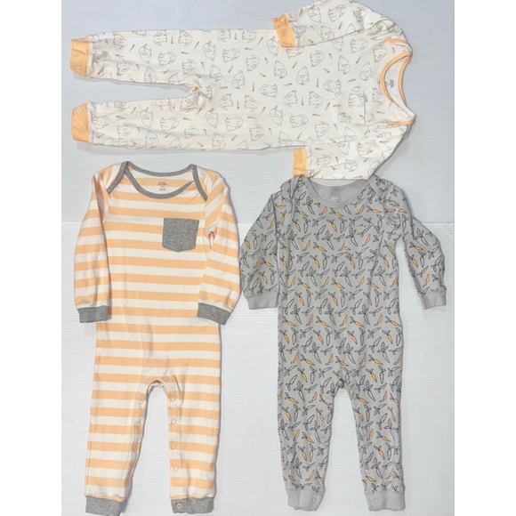 Kids Baby Unisex Amazon Essentials 24M One Pieces Set Carrot Bunny NWOT Orange - Picture 9 of 9